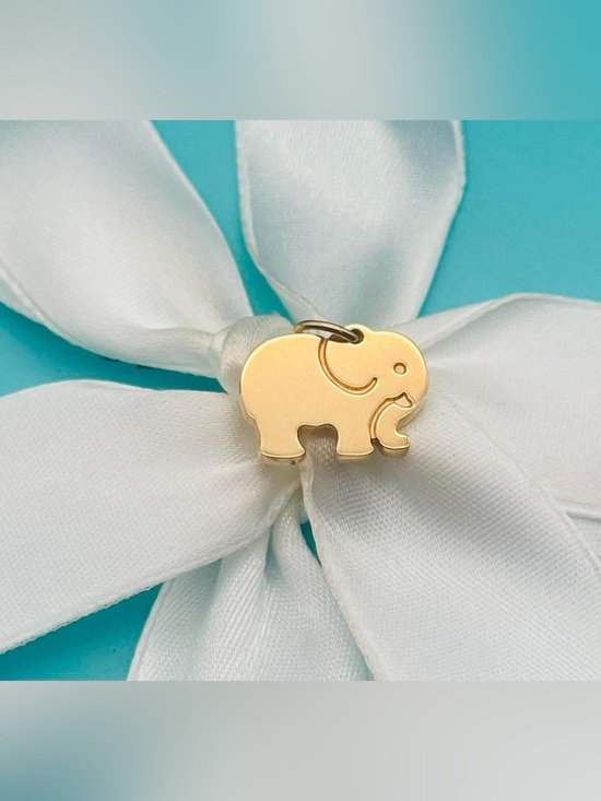 Tiffany & Co. Jewelry - Tiffany & Co.
Elephant Never Forgets” Rose Gold Charm